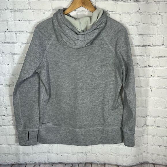 Nike Carolina Panthers Hoodie Mens Large Gray Salute To Service Therma-Fit - Picture 7 of 11